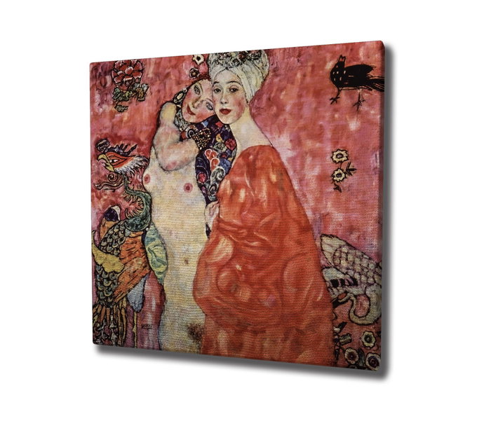 Wallity Cuadro Decorativo sobre Lienzo Gustav Klimt 100 x 100 cm Wallity Cuadro Decorativo sobre Lienzo Gustav Klimt 100 x 100 cm